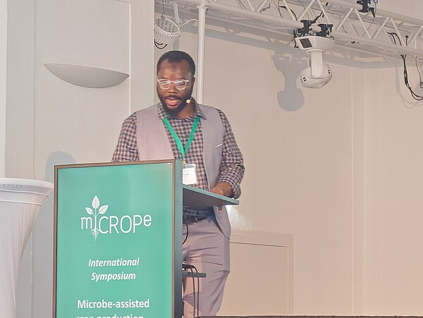 Sulemana Issufu at the miCROPe International Symposium